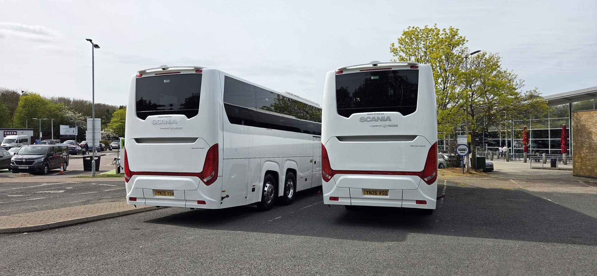 Lucketts added two 59-seater Scania Touring coaches, boosting capacity for coach holidays, private hire, and contract work