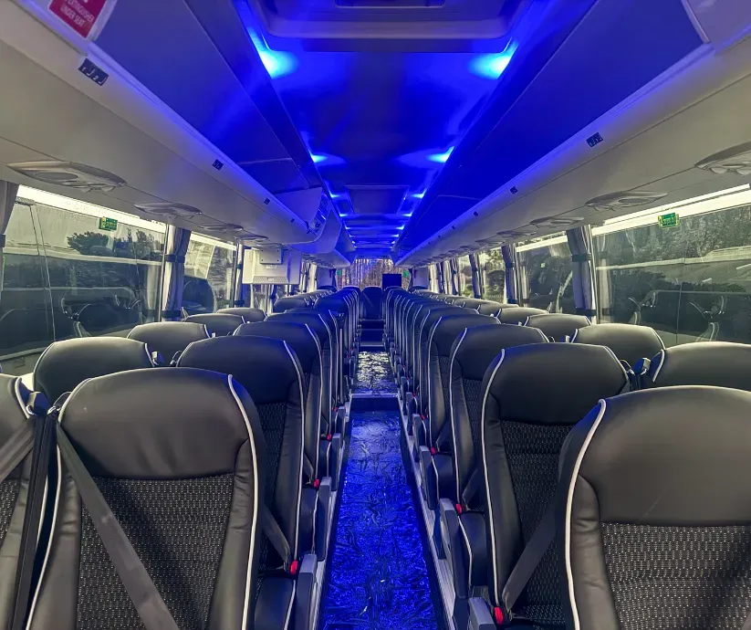 Interior of coach